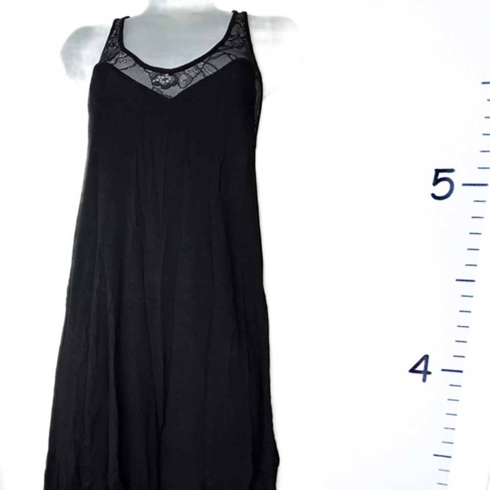 Nicole Miller New York‎ Black Lace Nightgown Lingerie Small